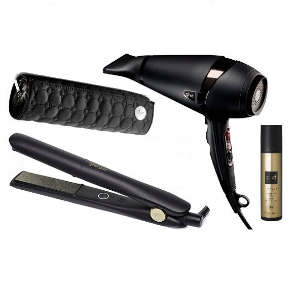 GHD hairdryer Gold styler Box Bedienungsanleitung Hitze matte in  Nordrhein-Westfalen - Altenbeken