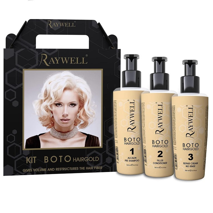 RAYWELL BOTO HAIRGOLD KIT (STEP 1,2,3)