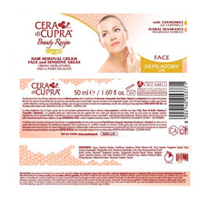 Cera di Cupra Hair Removal Cream Face & Sensitive Areas 50ml