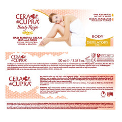 Cera di Cupra Hair Removal Cream Legs & Arms with Argan Oil 100ml