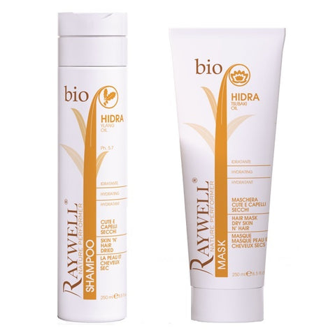 Raywell bioHIDRA Shampoo & Mask for Dry/Frizzy Hair 250ml