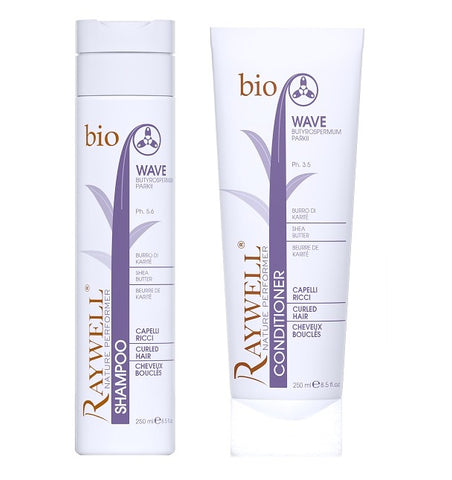 Raywell BioWAVE Shampoo & Conditioner for Curly Hair 250ml