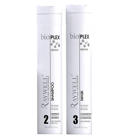 Raywell Bio Plex Keratin Sulphate Free Shampoo & Conditioner 300ml